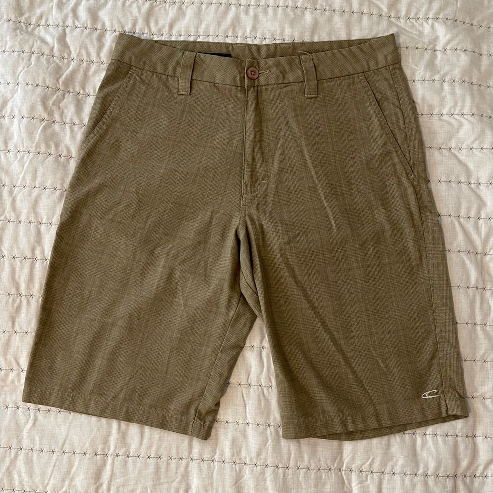 Men's Relaxed Fit Tan Shorts
